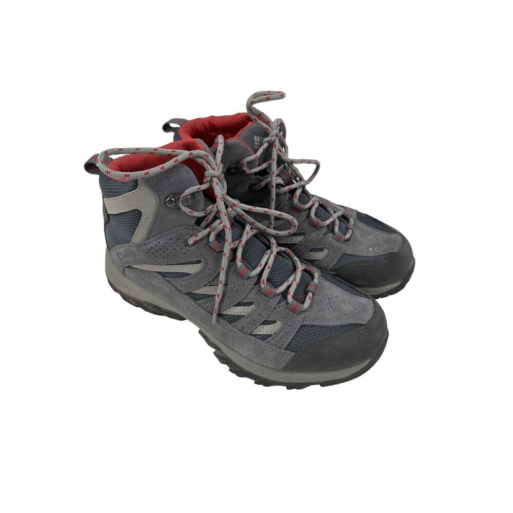 Columbia - Crestwood Mid Waterproof Hiking Boots in Graphite Gray